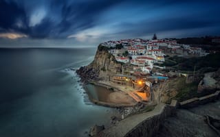 Картинка Azenhas do Mar, seascape, Portugal, landscape