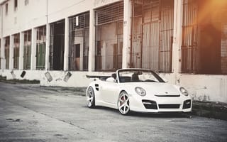 Картинка auto, Porsche 911, cars, кабриолет, авто, White, Cabrio