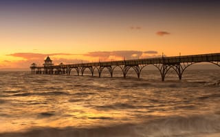 Обои Avon, океан, мост, United Kingdom