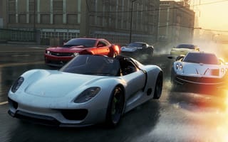 Картинка Need for Speed Most Wanted, тачки, McLaren, гонка, Lotus, Porsche, Chevrolet, улица