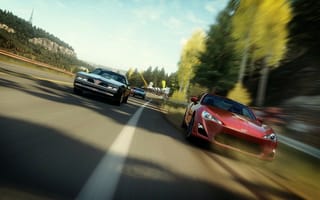 Картинка Forza Horizon, гонки, суперкары, трасса, пыль