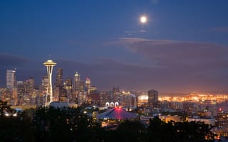 Картинка USA, city, город, Seattle, Washington
