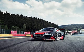 Картинка Audi, Sky, WRT, LMS, Track, R8, Competition, Widebody, Team, Ultra, Forrest, Performance, Sportcar, Clouds, Spoilers, Grid, GT3