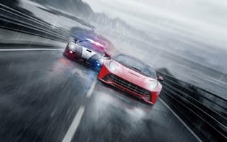 Картинка Ferrari, погоня, полиция, Need for Speed Rivals, Koenigsegg, гонка, спорткары