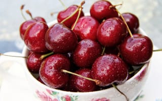Картинка cherry, вкусная черешня, red cherry, черешня, delicious
