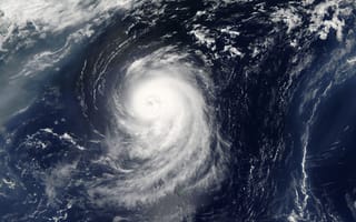 Картинка ураган, Земля, Irene, облака, МКС, стихия, океан