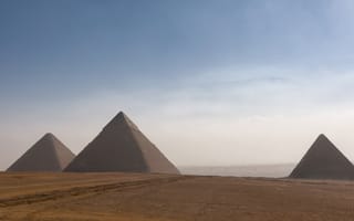 Картинка пирамиды, пустыня, песок