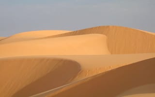 Картинка пески, холмы, дюны