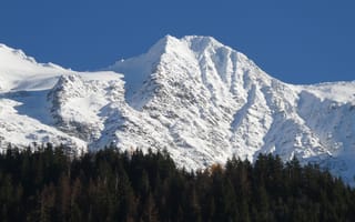 Картинка горы, снег, пейзаж