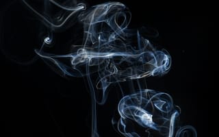 Картинка дым, темный, сплетения