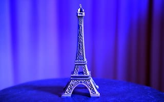 Картинка эйфелева башня, статуэтка, париж