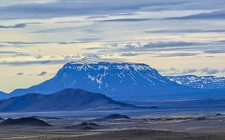 Картинка пейзаж, горы, вершины