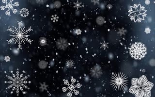 Картинка снежинки, узоры, текстура