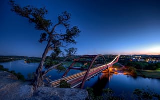 Картинка штат техас, остин, pennybacker мост