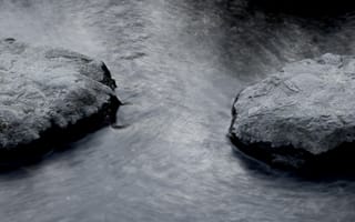 Картинка камни, вода, река