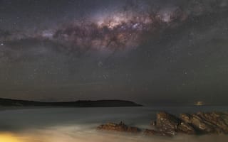 Картинка звезды, галактика, небо