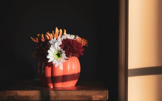 Картинка цветы, ваза, букет