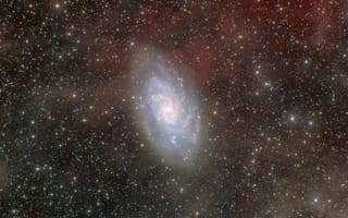 Картинка галактика, космос, звезды