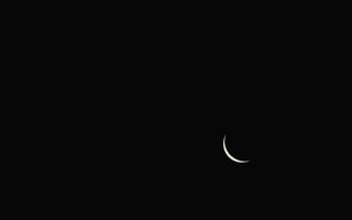 Картинка луна, небо, темнота