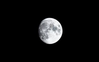 Обои луна, спутник, ночь