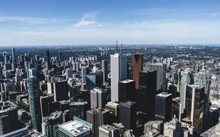 Картинка город, здания, небоскребы