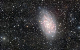 Картинка мессье 83, галактика, звезды