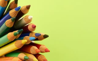 Картинка карандаши, разноцветный, деревянный