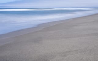 Картинка пляж, горизонт, песок