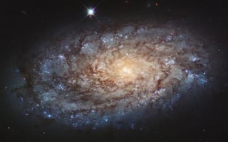 Картинка ngc 4298, галактика, спираль