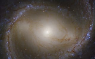 Картинка messier 91, галактика, спираль