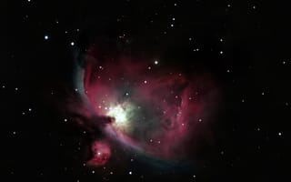 Картинка туманность ориона, галактика, туманность