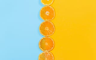 Картинка апельсин, дольки, фрукт