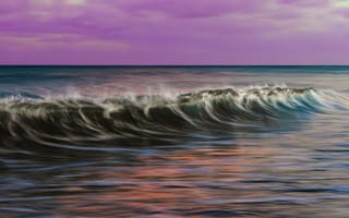 Картинка волны, море, вода