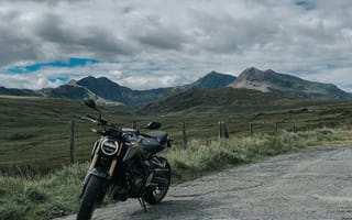 Картинка мотоцикл, байк, черный