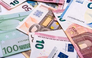 Картинка евро, купюры, деньги