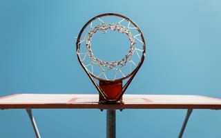Обои баскетбольное кольцо, баскетбол, кольцо