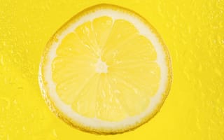 Картинка лимон, долька, цитрус