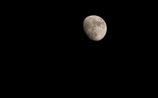 Картинка луна, ночь, небо