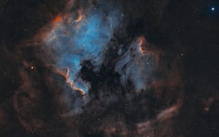 Картинка туманность, галактика, сияние