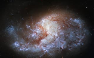 Картинка галактика, свечение, туманность