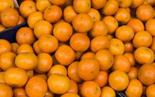 Картинка мандарины, оранжевые, цитрус