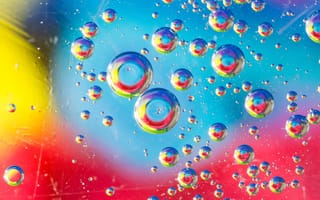 Картинка жидкость, пузыри, абстракция