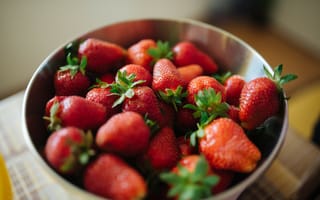 Картинка клубника, ягоды, еда