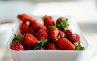 Картинка клубника, ягоды, еда