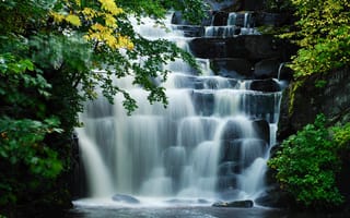 Картинка водопады, каскады, вода