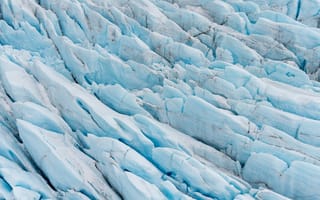 Картинка ледниковые трещины, ледники, лед