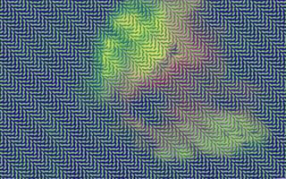 Картинка оптическая иллюзия, разноцветный, поверхность