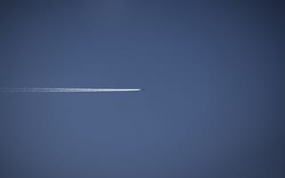 Картинка линия, самолет, высота