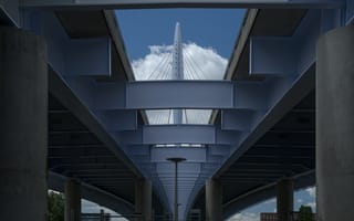 Картинка мост, конструкция, бетон