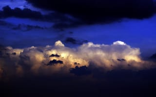 Картинка облака, слои, цвета